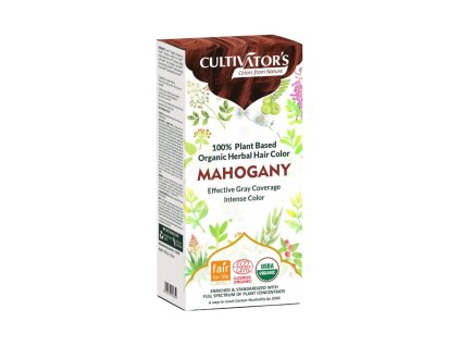15423 cultivator rostlinna barva na vlasy mahogany 100 g bio