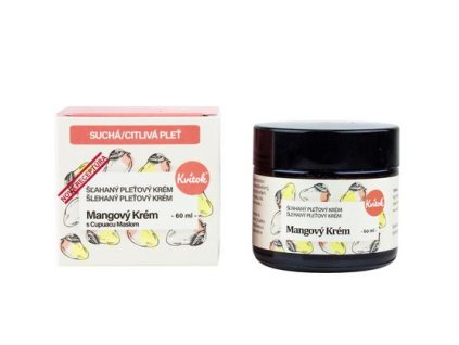 16195 kvitok slehany pletovy mangovy krem citliva plet 60 ml