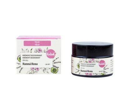 16207 kvitok kremovy deodorant ranni rosa 30 ml