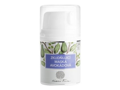 Nobilis Tilia Zklidňující maska avokádová 50 ml
