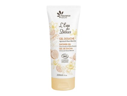 Fleurance nature Sprchový gel L’Eau des Délices- Citrus Fruits & White flowers BIO 200 ml