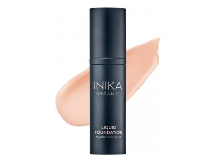 INIKA Organic Tekutý make-up s kyselinou hyaluronovou Porcelain 30 ml BIO