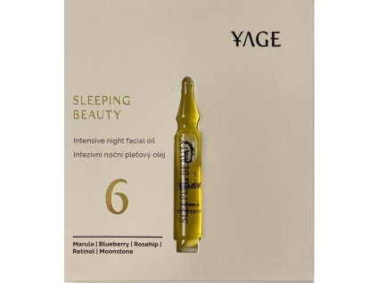 Vzorek č. 6 Noční olejové sérum s retinolem proti vráskám Sleeping Beauty 1 ml
