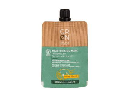 8946 gron kremova vyzivujici maska essential 40 ml bio