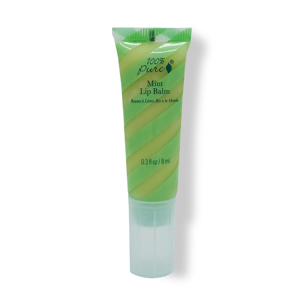 Levně 100% Pure Hydratační balzám na rty Máta