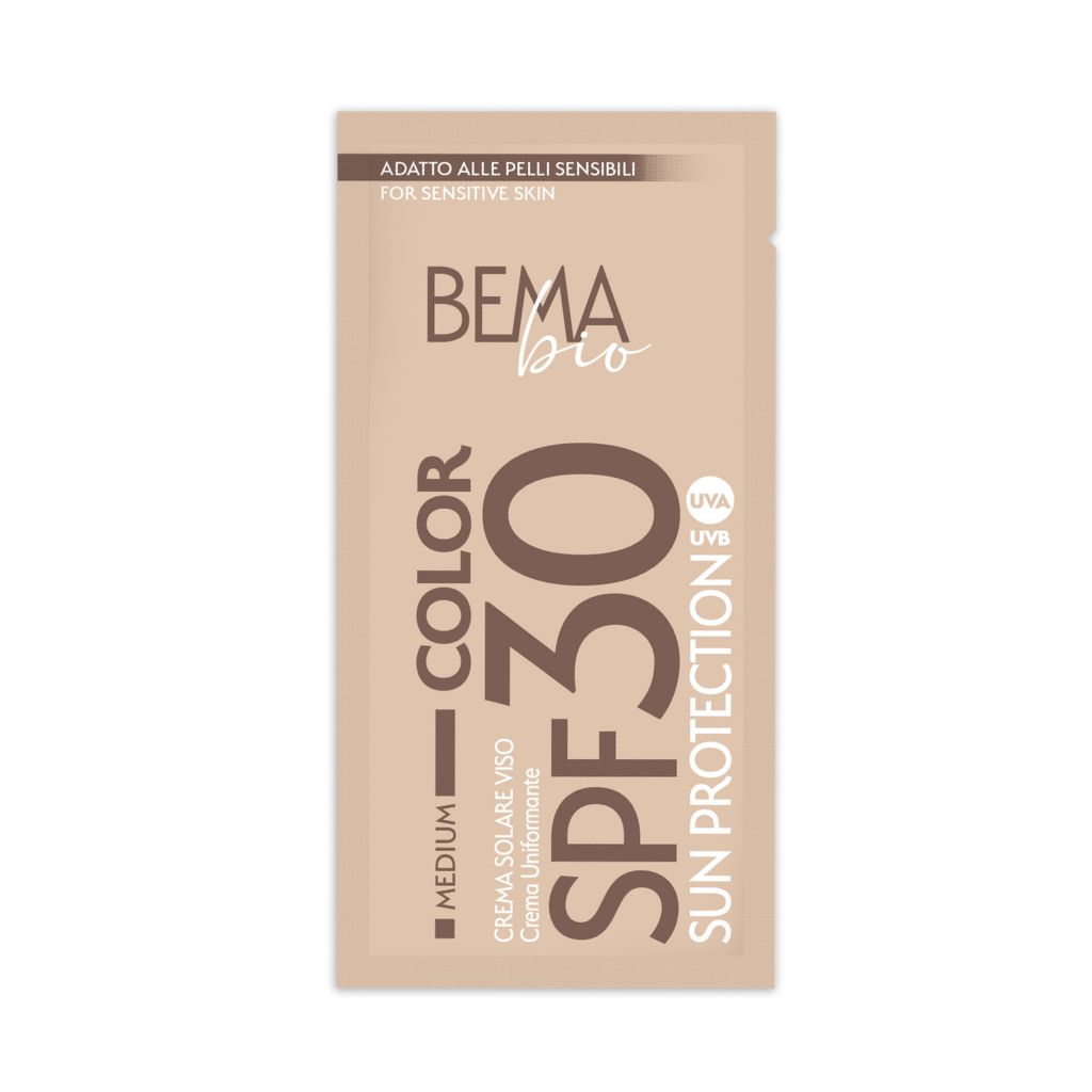 Levně Bema Vzorek Opalovací krém tónovaný SPF 30 BIO 2 ml