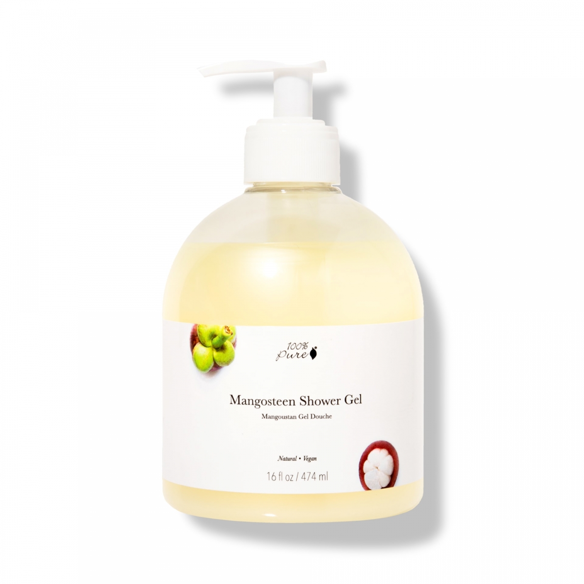 Levně 100% Pure Sprchový gel Mangostan 474 ml
