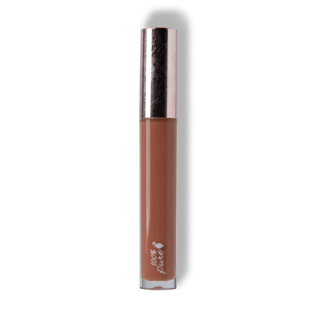 Levně 100% Pure Fruit Pigmented® Lesk na rty Pink Caramel