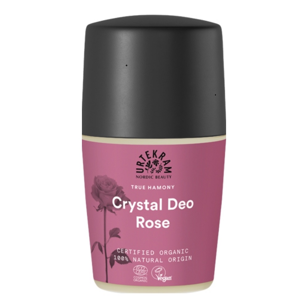 Levně URTEKRAM Deodorant roll on Růže 50 ml BIO