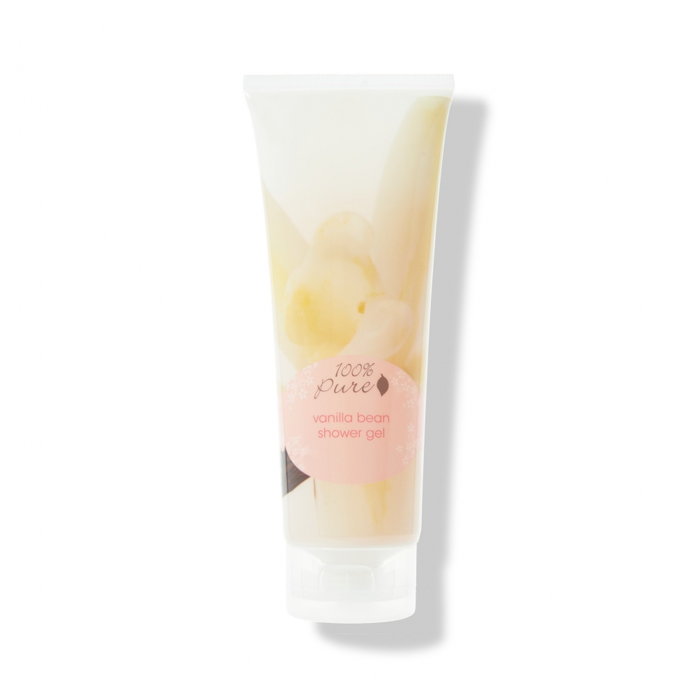 Levně 100% Pure Sprchový gel Vanilkový lusk 236 ml