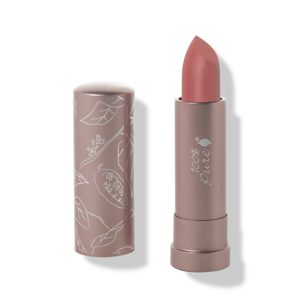 Levně 100% Pure Fruit Pigmented® Matná rtěnka s kakaovým máslem Mirage