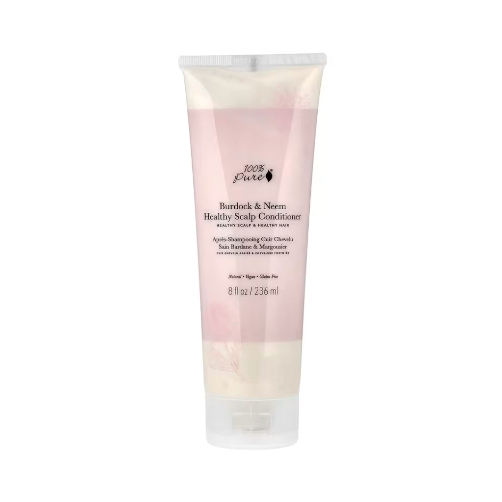 Levně 100% Pure Kondicionér pro zdravou pokožku hlavy Lopuch & Neem 236 ml