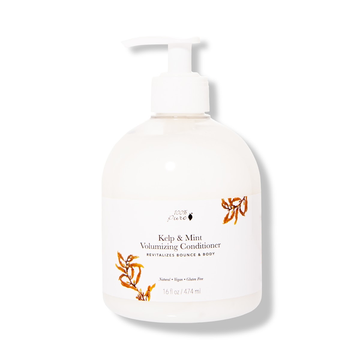 Levně 100% Pure Kondicionér pro objem Chaluhy a máta 474 ml