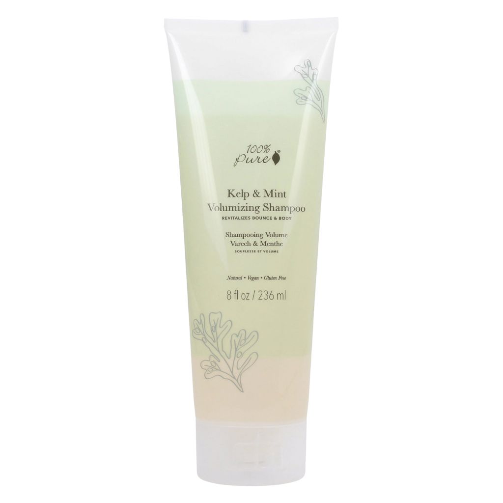 Levně 100% Pure Šampon pro objem Chaluhy a máta 236 ml