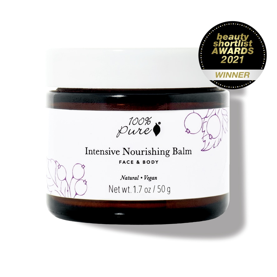 Levně 100% Pure Intenzivní výživný balzám na obličej i tělo 50 g