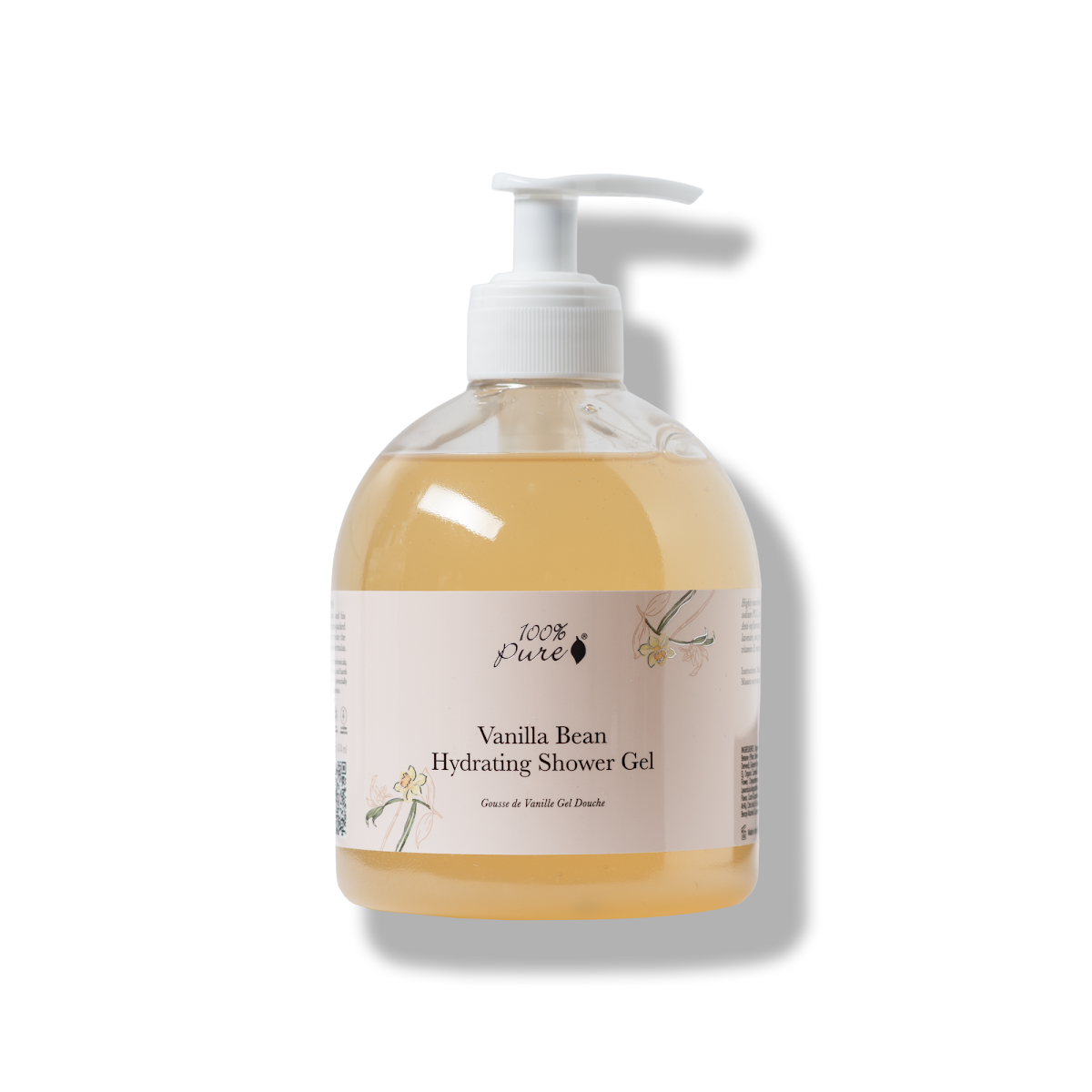 Levně 100% Pure Sprchový gel Vanilkový lusk 474 ml