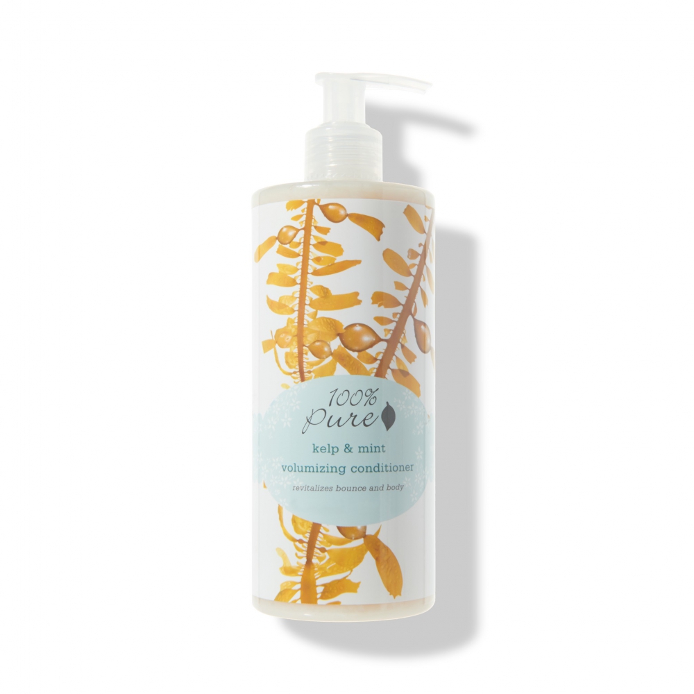 Levně 100% Pure Kondicionér pro objem Chaluhy a Máta 390 ml