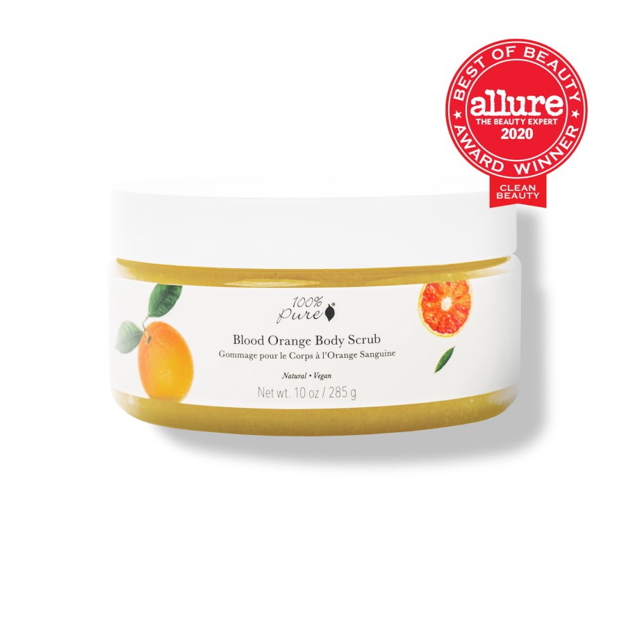 Levně 100% Pure Tělový peeling Krvavý pomeranč 285 g