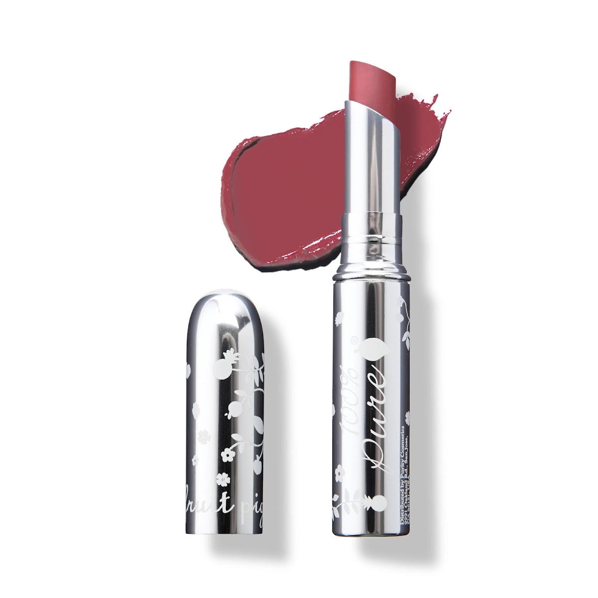 Levně 100% Pure Fruit Pigmented® Hydratační rtěnka Rosehip