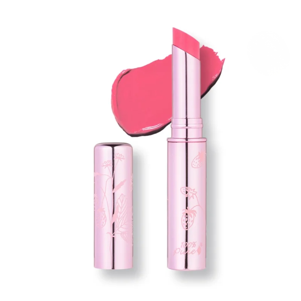 Levně 100% Pure Fruit Pigmented® Hydratační rtěnka Strawberry