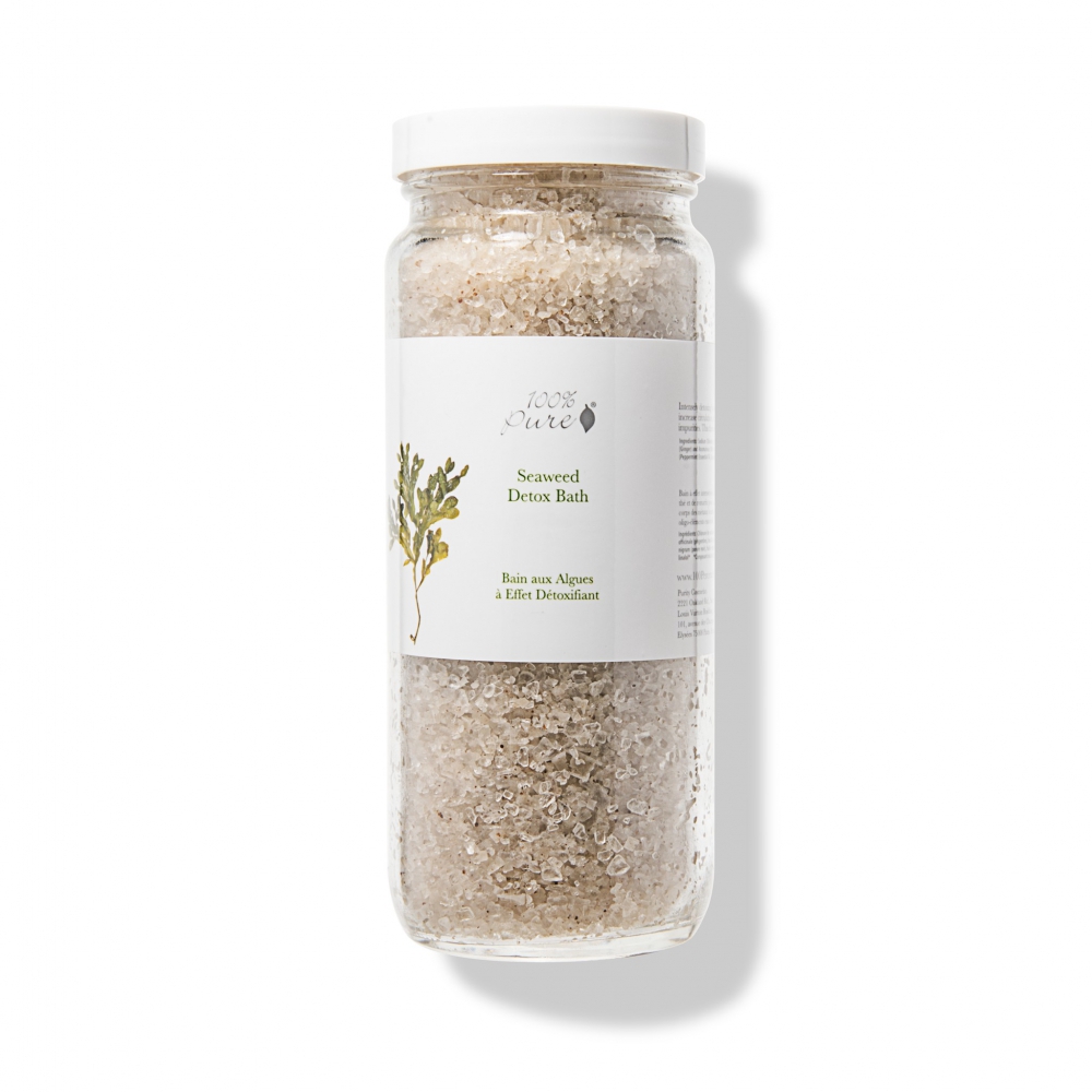 Levně 100% Pure Detoxikační koupel Mořské řasy 427 g