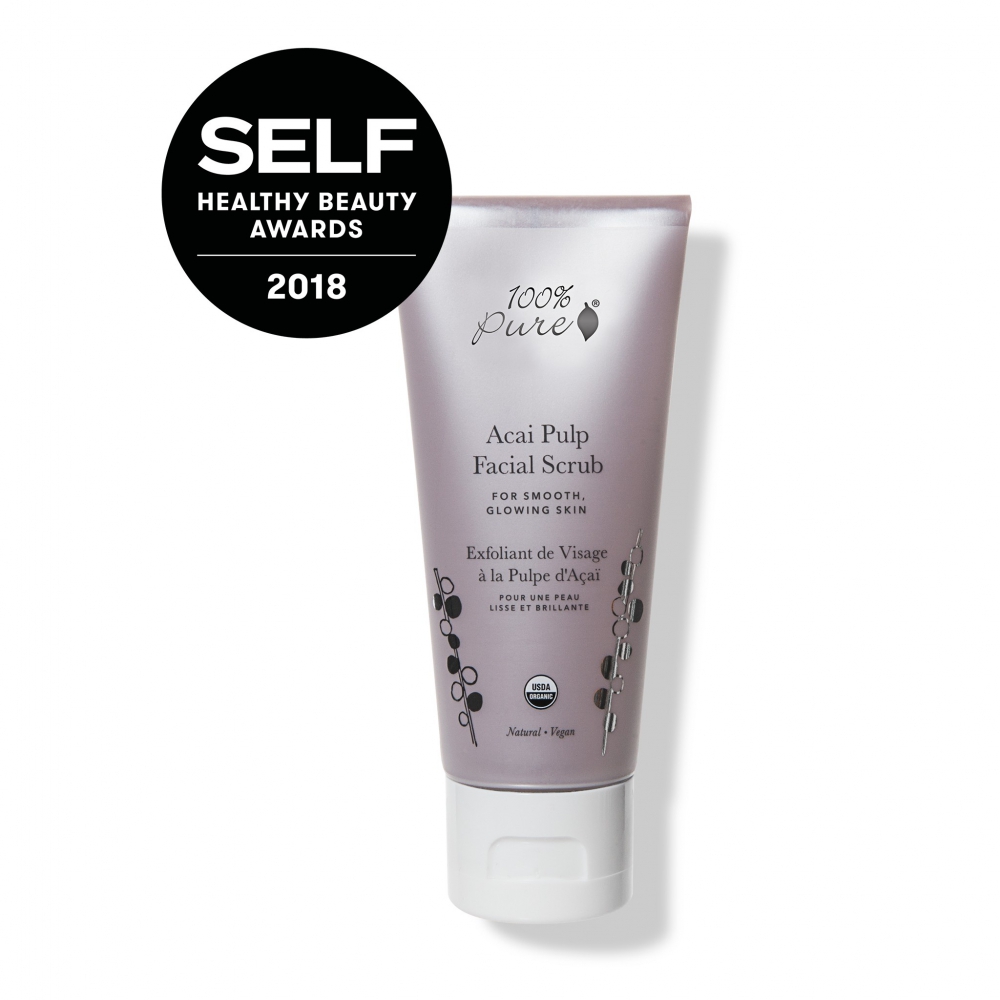 Levně 100% Pure Pleťový peeling Acai 59 ml
