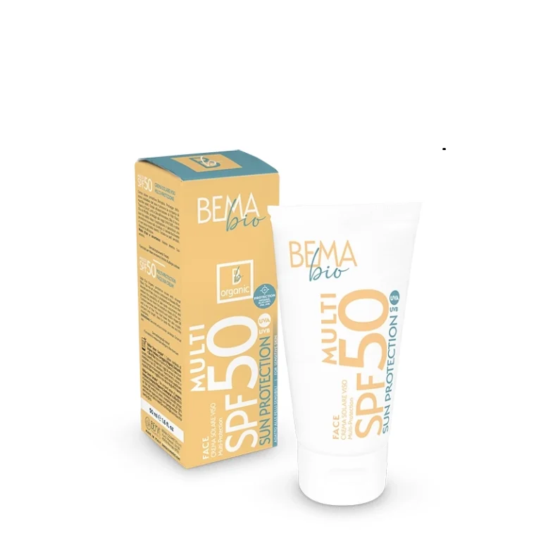Levně Bema Opalovací krém na obličej SPF 50 50 ml BIO