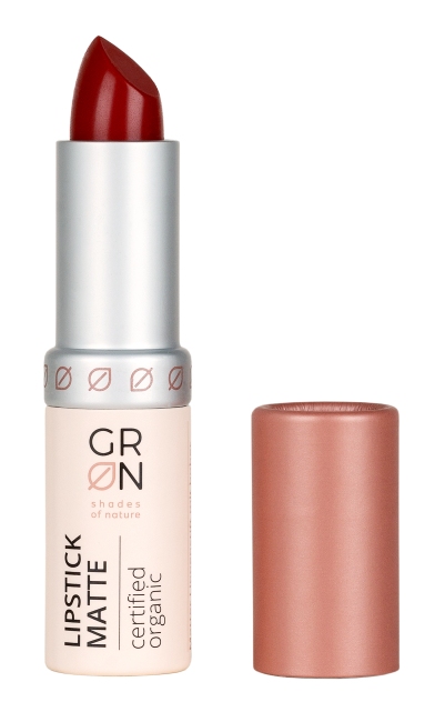 Levně GRoN Rtěnka matná Poppy flower BIO