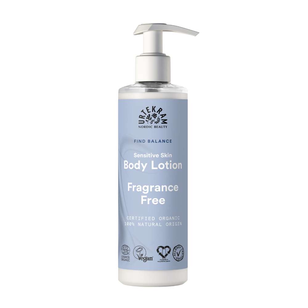 Levně URTEKRAM Tělové mléko Bez parfemace 245 ml BIO