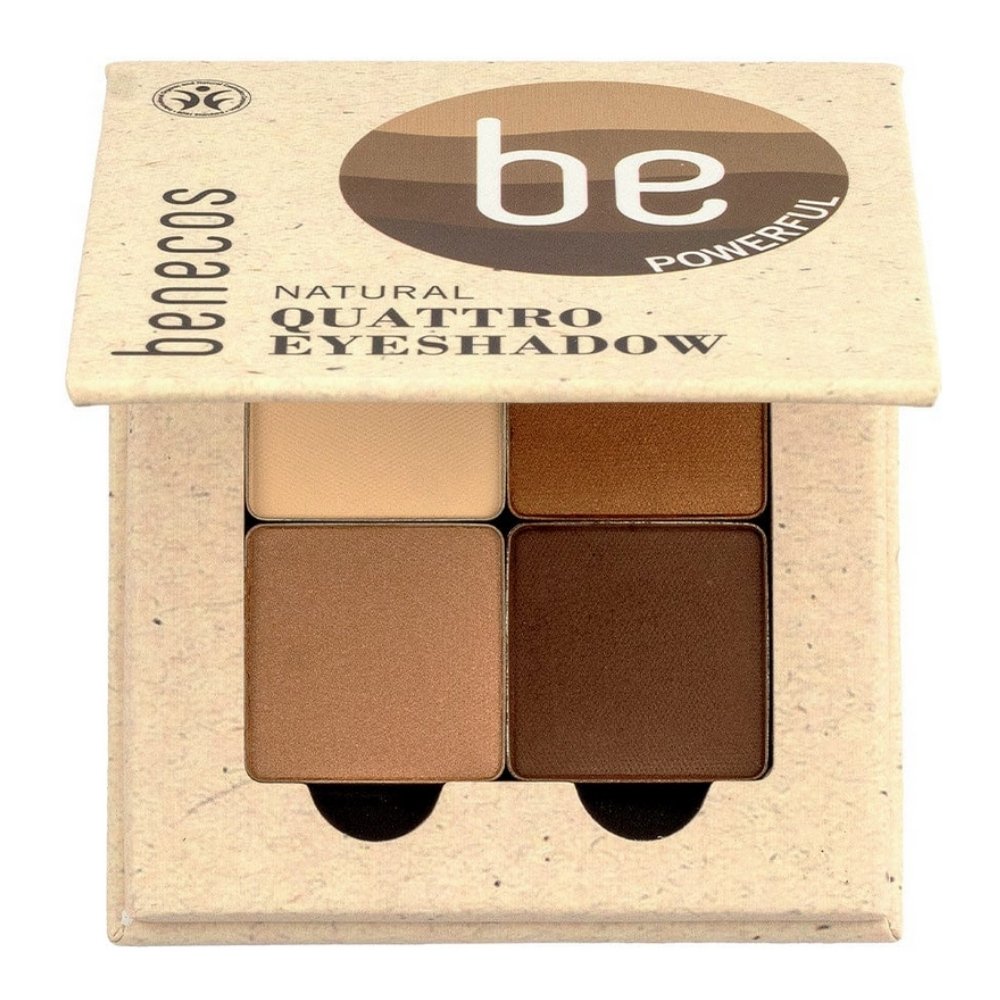 benecos Oční stíny 4paletka Coffee & cream