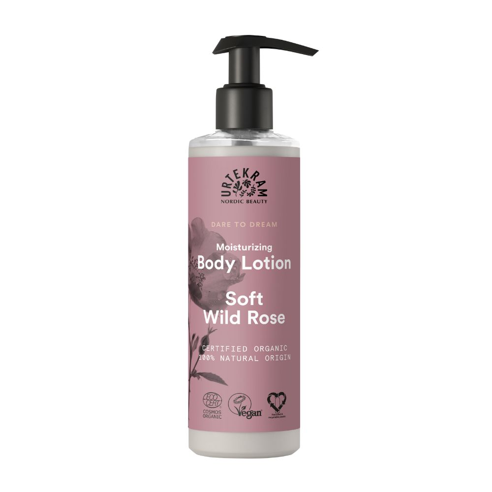 Levně URTEKRAM Tělové mléko Divoká růže 245 ml BIO