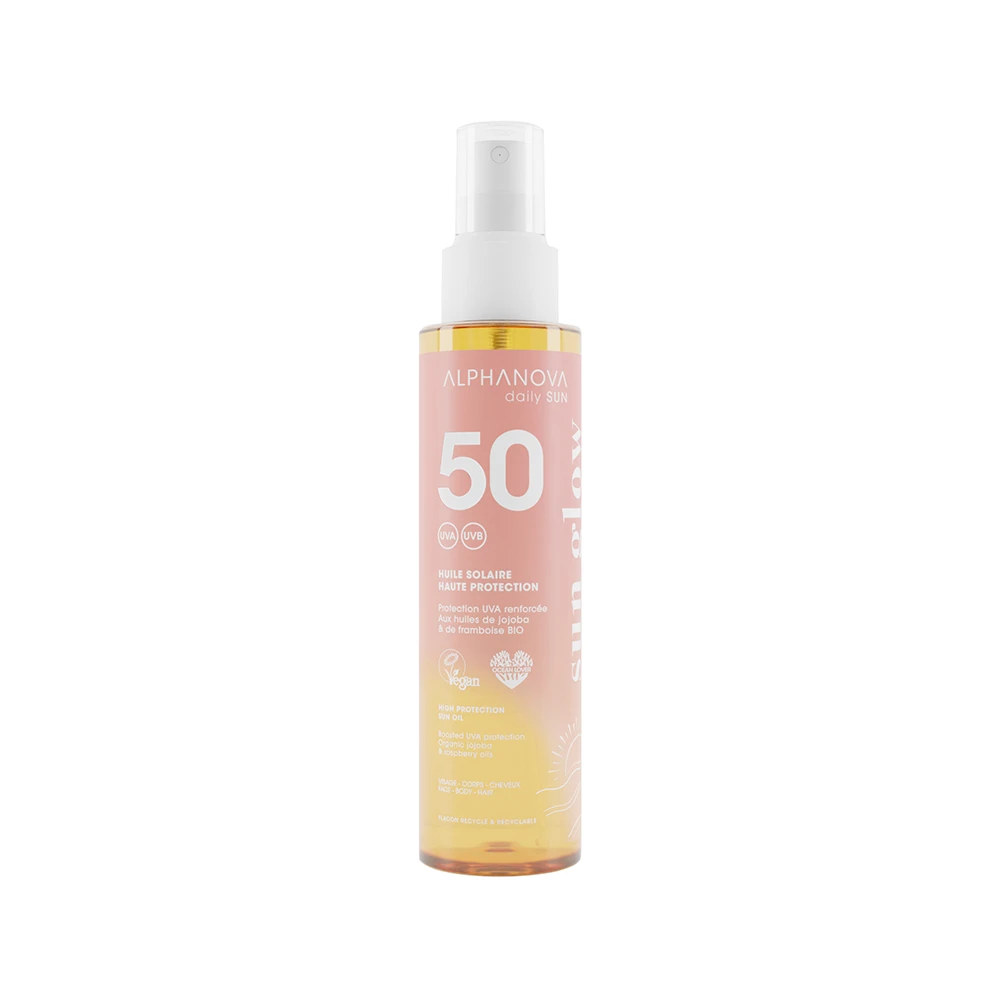Levně Alphanova Opalovací olej UVA Boost SPF 50 125 ml