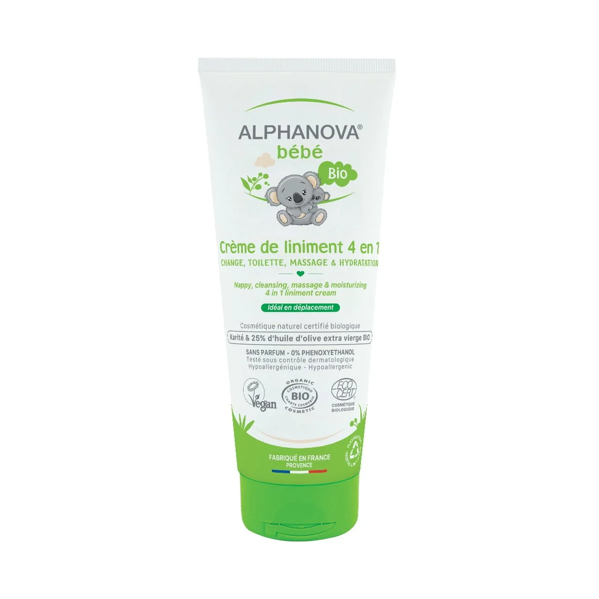 Levně Alphanova Univerzální krém pro miminka 4v1 200 ml BIO