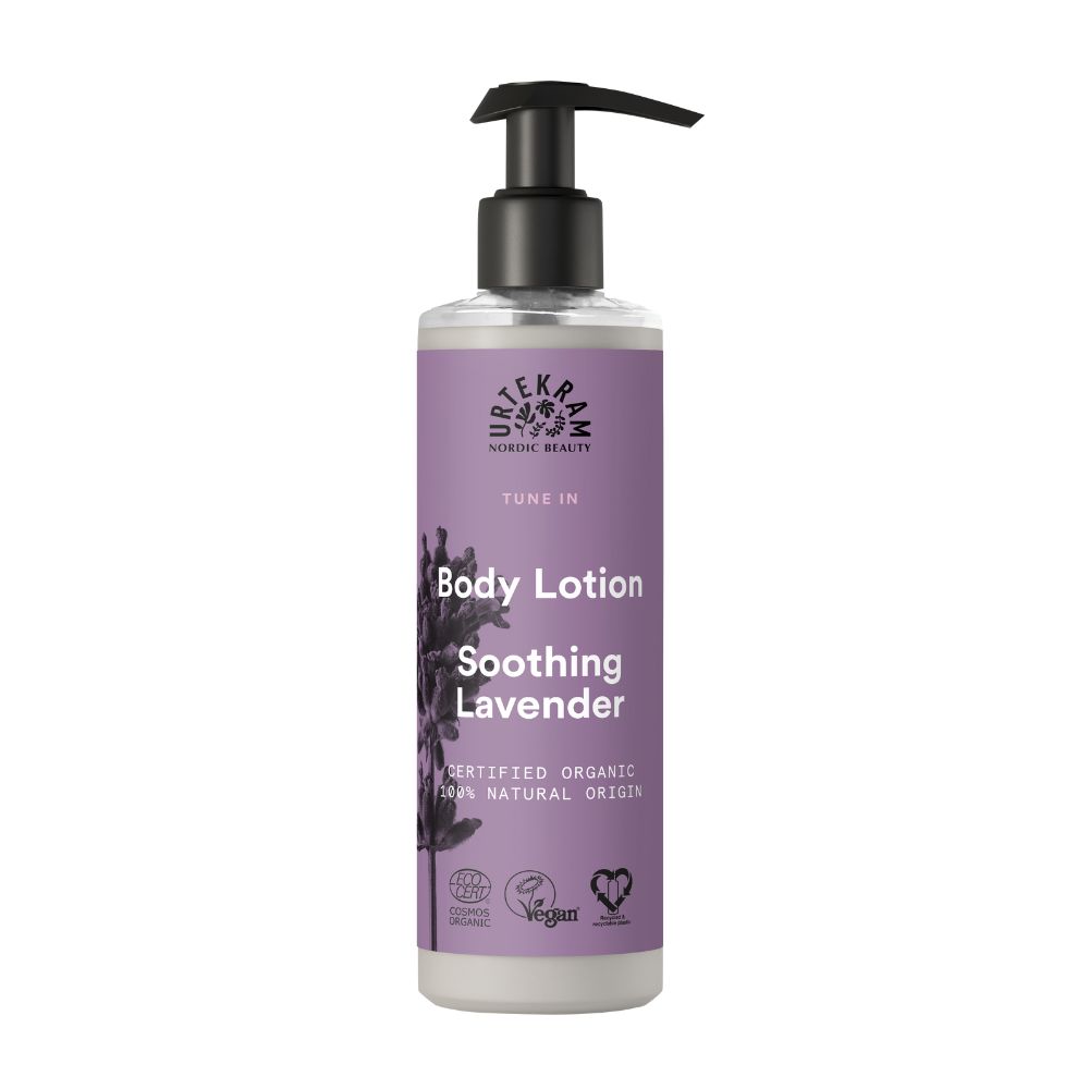 Levně URTEKRAM Tělové mléko Zklidňující levandule 245 ml BIO