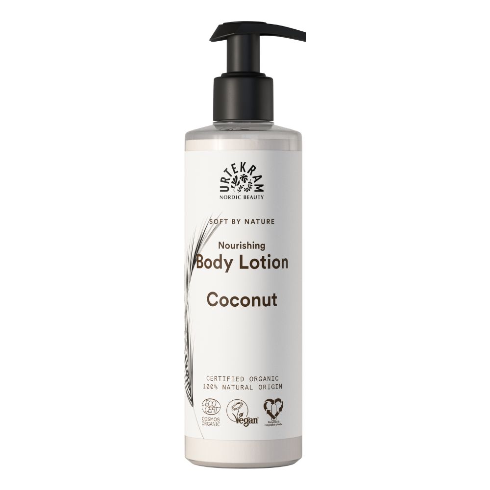 Levně URTEKRAM Tělové mléko Kokosové 245 ml BIO