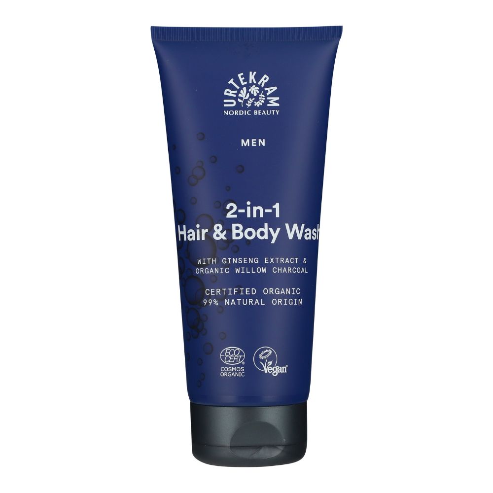 Levně URTEKRAM Sprchový gel / šampon 2v1 MEN 200 ml BIO
