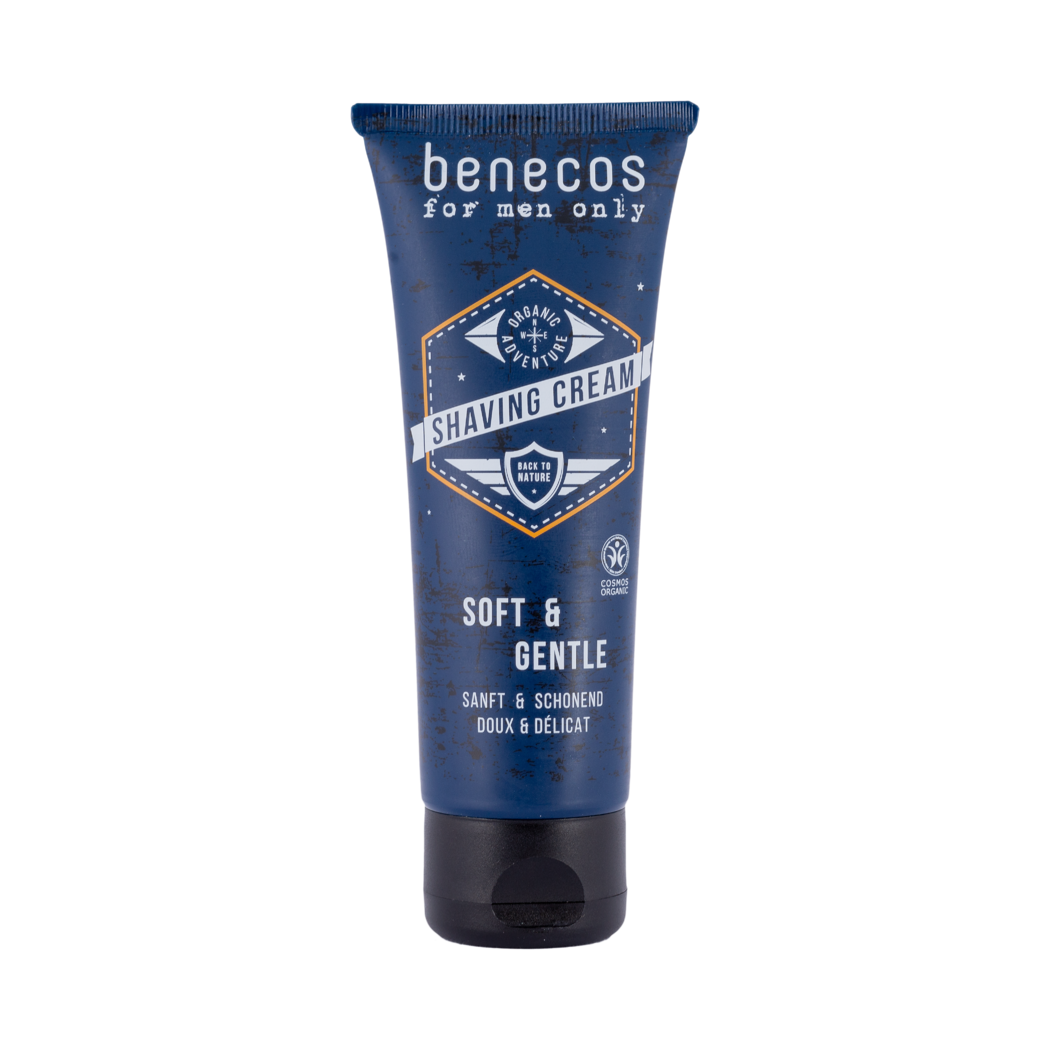 Levně benecos Krém na holení pro muže 75 ml BIO