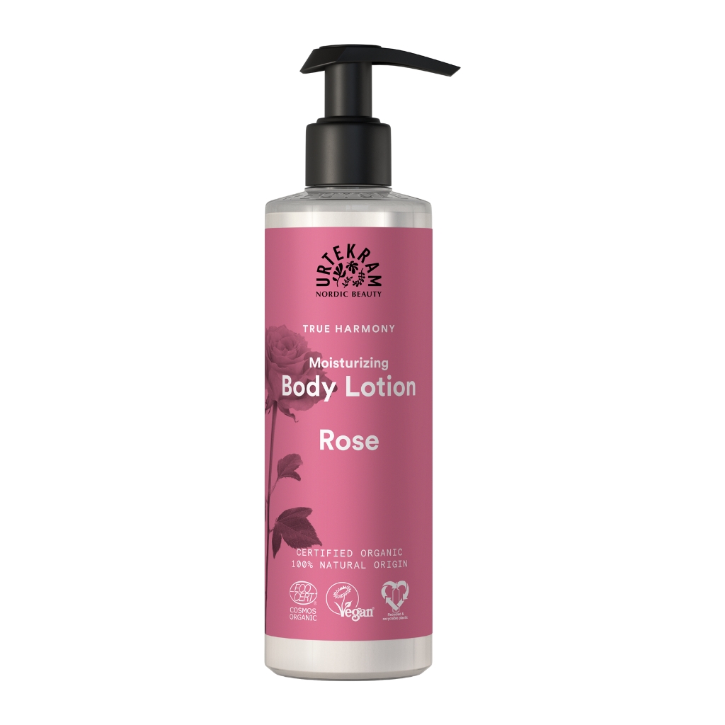 Levně URTEKRAM Tělové mléko Růžové 245 ml BIO