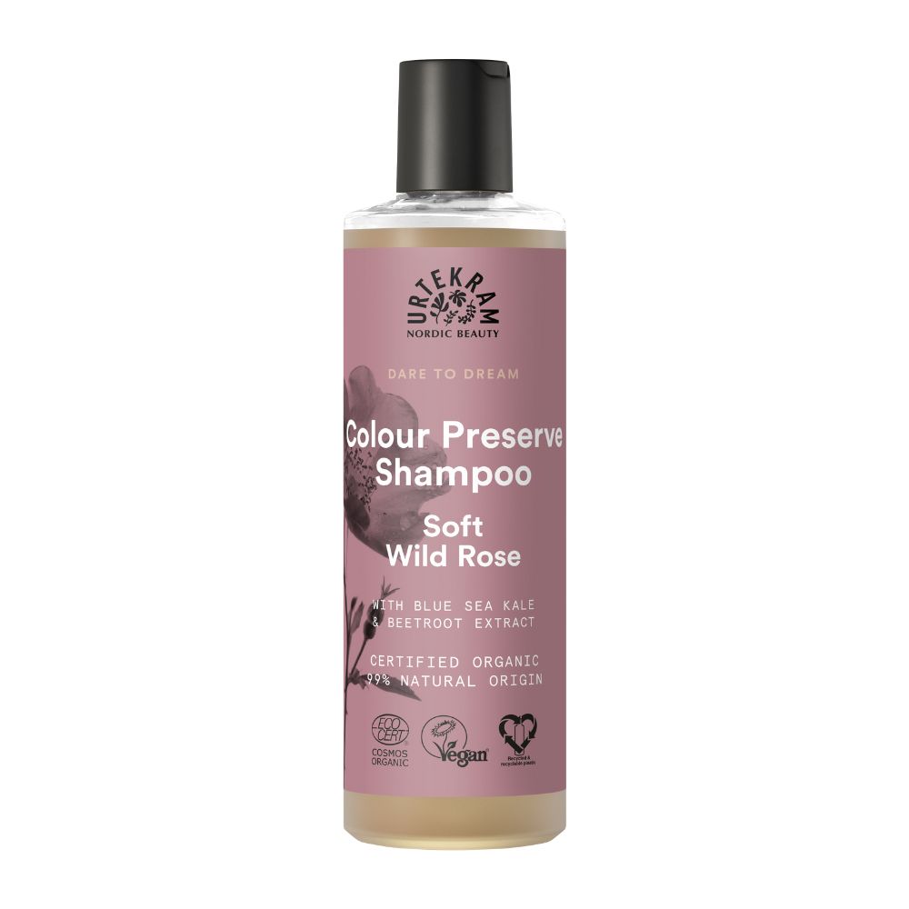 Levně URTEKRAM Šampon Divoká růže 250 ml BIO