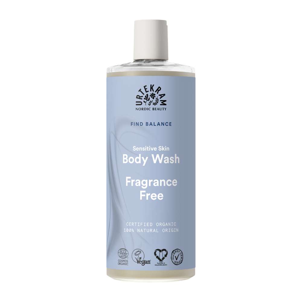 Levně URTEKRAM Sprchový gel Bez parfemace 500 ml BIO