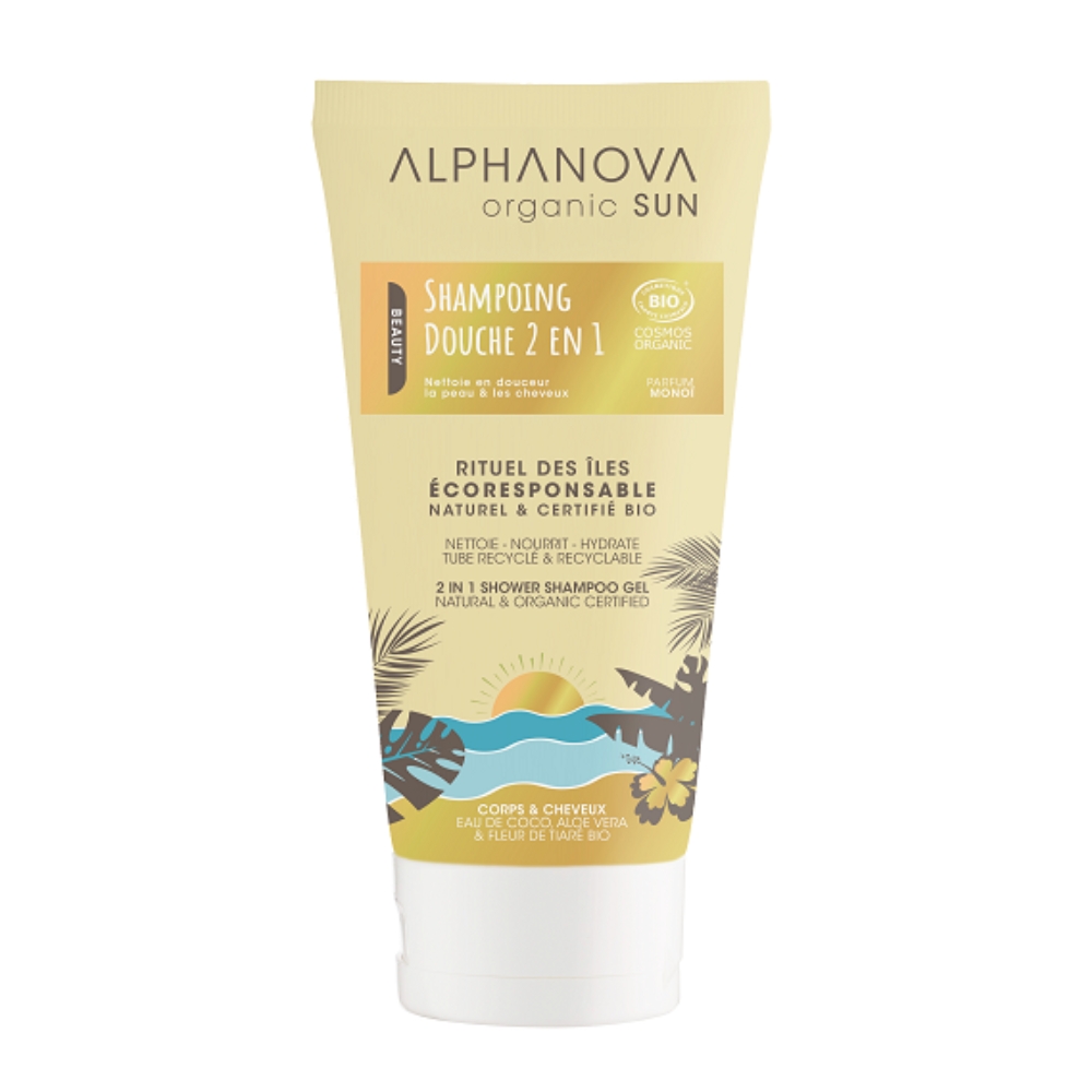 Levně Alphanova Sprchový gel a šampon 2v1 150 ml BIO