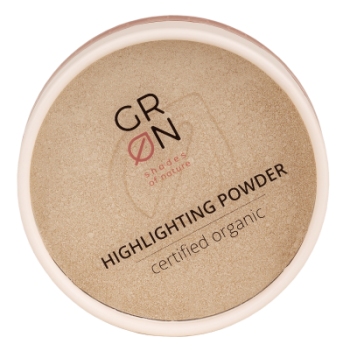 Levně GRoN Rozjasňující pudr Golden amber BIO