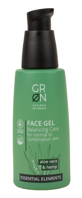 Levně GRoN Pleťový gel Aloe vera & Konopí 50 ml BIO
