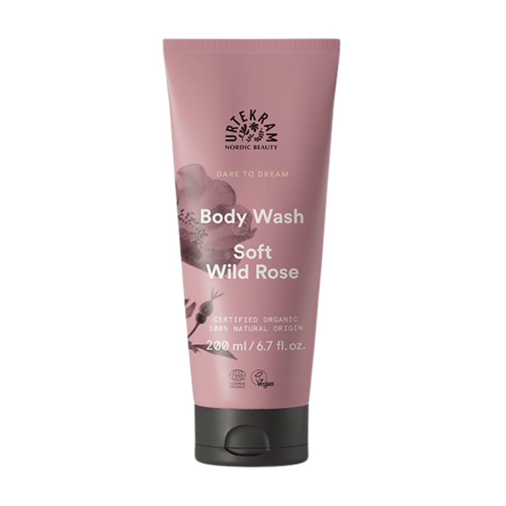 Levně URTEKRAM Sprchový gel Divoká růže 200 ml BIO