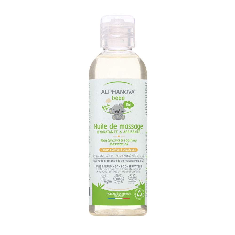 Levně Alphanova Hydratační masážní olej 100 ml BIO