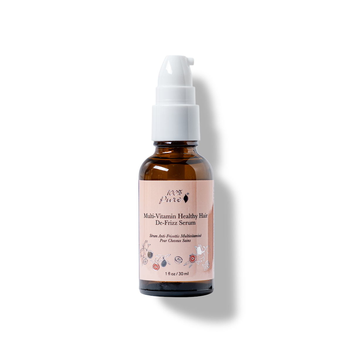 Levně 100% Pure Sérum na vlasy proti krepatění Multi-vitamín 30 ml