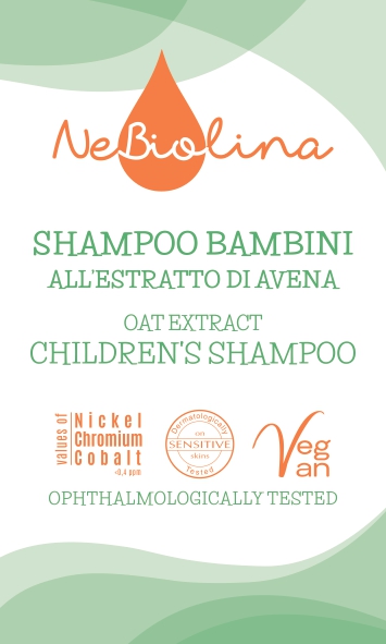 Levně NeBiolina Dětský ovesný šampon BIO vzorek 8 ml