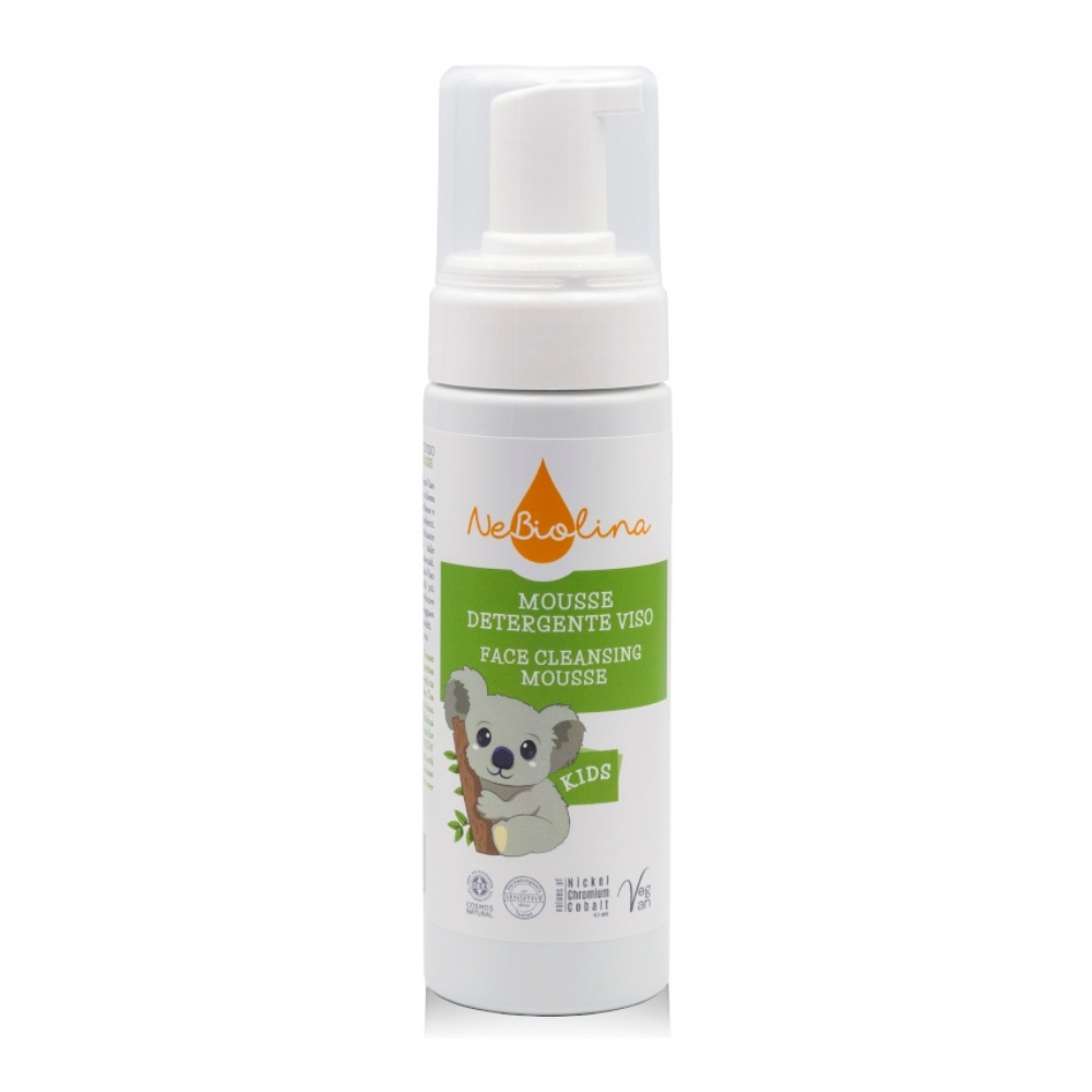 Levně NeBiolina Čistící pěna na obličej pro děti 150 ml BIO
