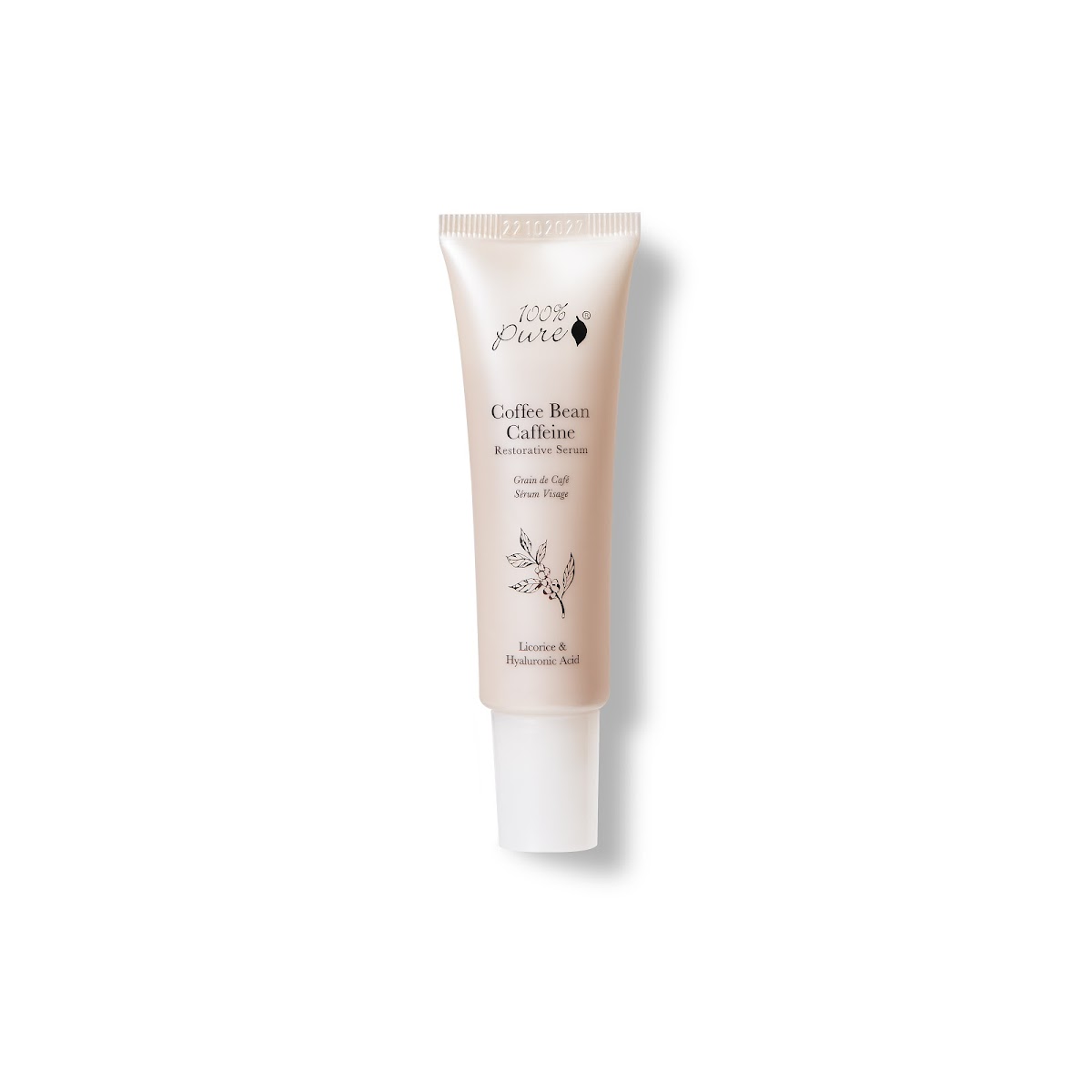 Levně 100% Pure Pleťové sérum Káva 30 ml