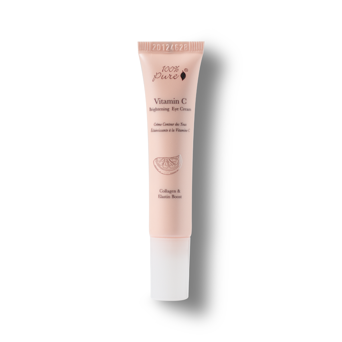 Levně 100% Pure Rozjasňující oční krém s vitamínem C 15 ml